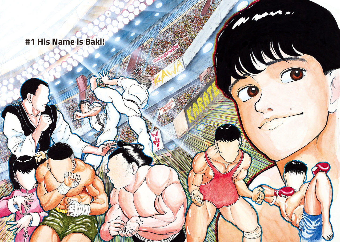 Baki The Grappler (Perfect Edition) Vol. 1