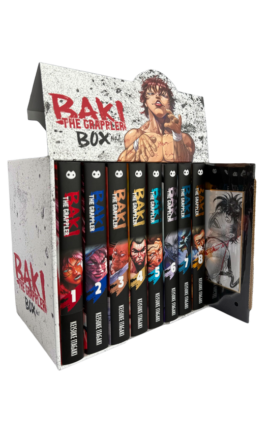 Baki The Grappler Box Set No. 1 [35th Anniversary Edition] (Complete Set)