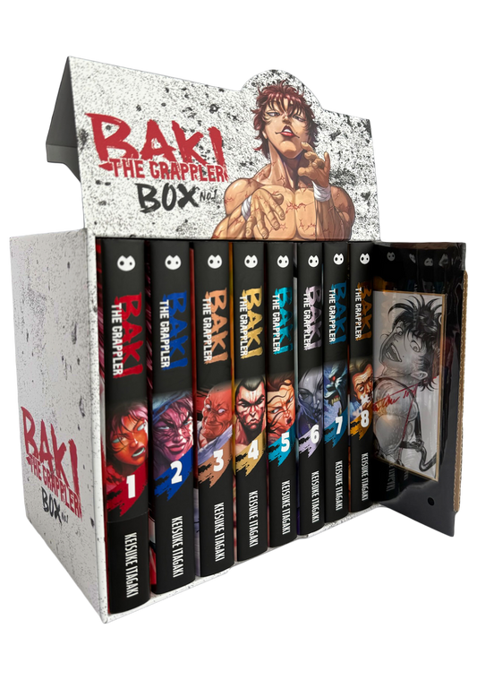 Baki The Grappler Box Set No. 1 [35th Anniversary Edition] (Complete Set)